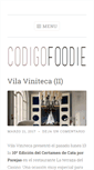 Mobile Screenshot of codigofoodie.com